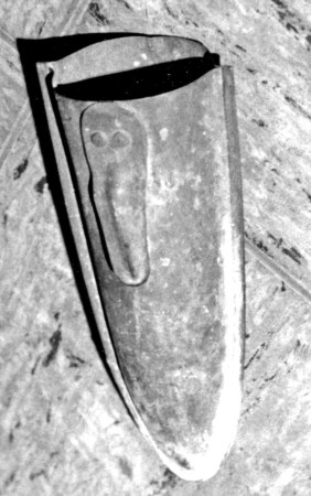 Schlotterfass aus Metall, L&auml;nge 20cm 